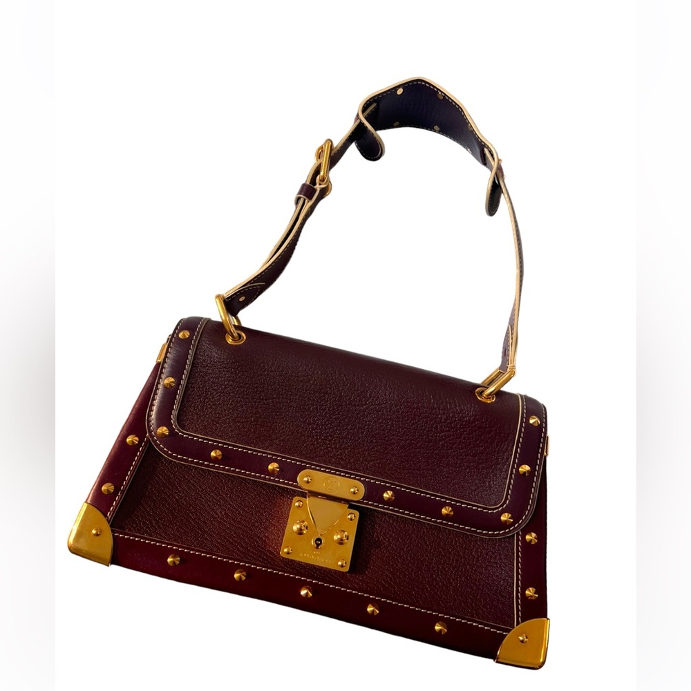 Louis Vuitton Le Talentueux plum colored leather bag 2006 collection LM0093